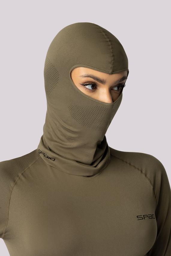 Балаклава Alpha unisex Spaio forest green