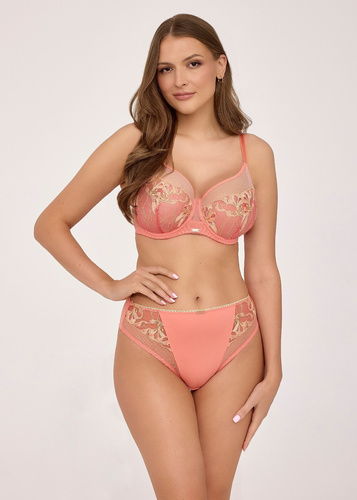 Бюстгальтер soft 2242 Sunset Peach Ava м’який мереживо підтримка
