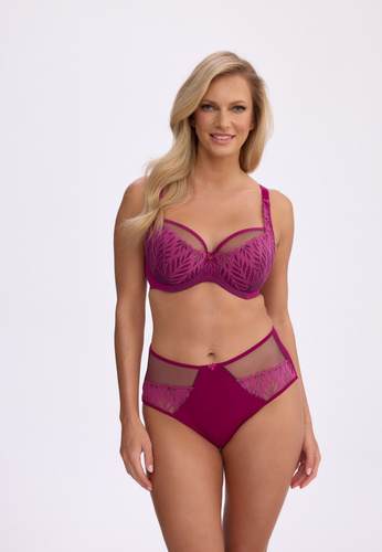 Бюстгальтер Semi-Soft Mariana BS0 1384 Gaia Chianti з вишивкою та кісточками
