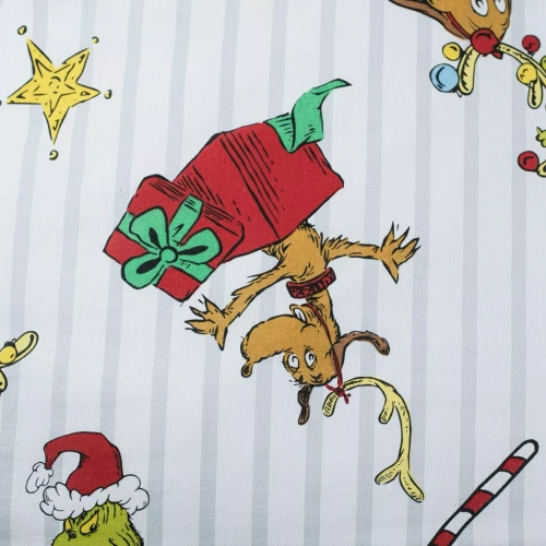 Постільна білизна Grinch Grinchmas JF24 140x200 100% бавовна Grinch замок