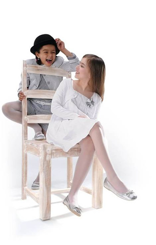 Капронові колготки для дівчинки Ala Knittex, - білий