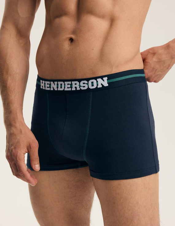 Чоловічі боксерки Henderson 46098 Find2 2-pack бавовняні з широкою гумкою та логотипом