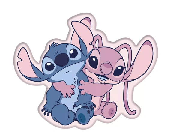 Подушка Stitch i Angel Обійми JF24 35x30 м’яка Jerry Fabrics
