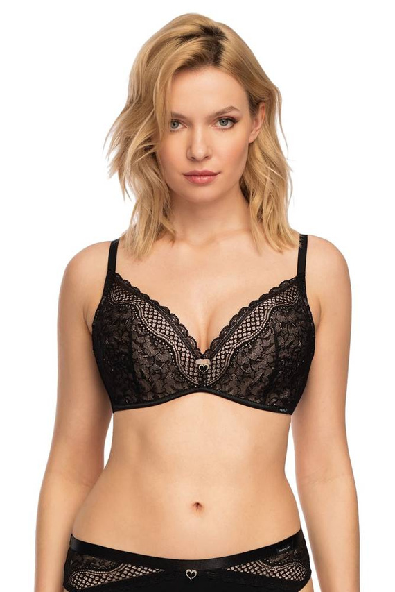 Бюстгальтер push-up Clarisa Nipplex,- чорний