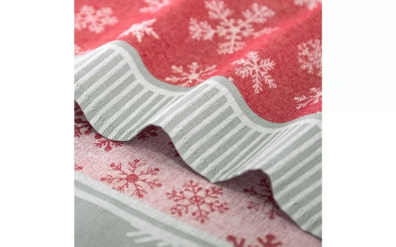 Кухонна серветка Snow Zwoltex червона 50x60 см 100% бавовна Ultrasoft 200 г/м²