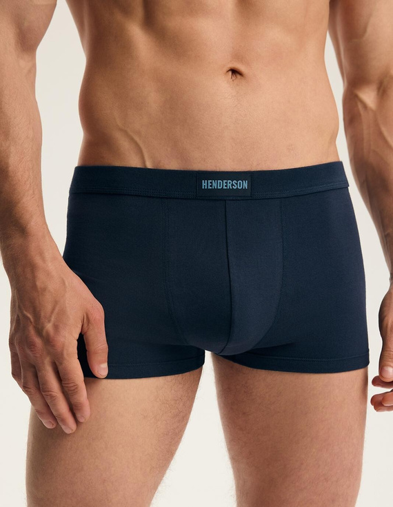 Чоловічі боксерки Henderson 46100 Fur2 2-Pack бавовняні з широкою гумкою та логотипом