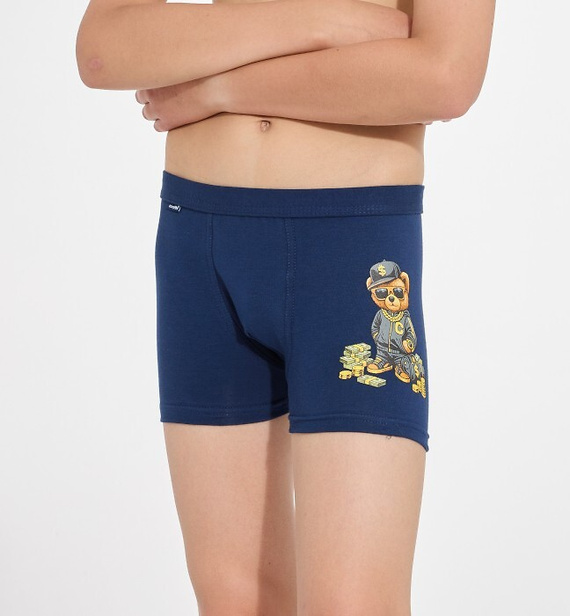 Cornette Kids Boy 700/158, 701/158 Gangsta 2 хлопчачі бавовняні боксерки з принтом