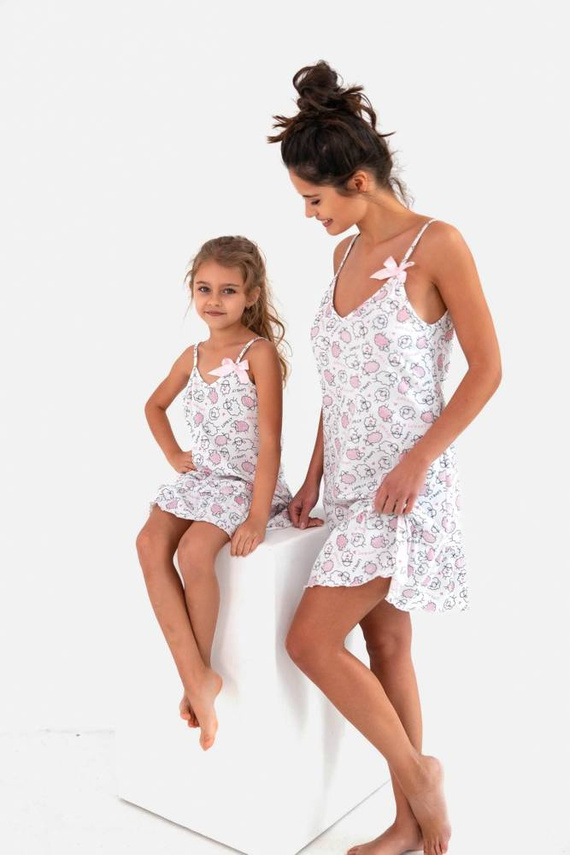 Нічна сорочка для дівчинки Sheena Kids Sensis, - овечки