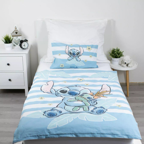 Jerry Fabrics Постільна білизна бавовняна Lilo & Stitch Tropical Hugs 100x135 40x60