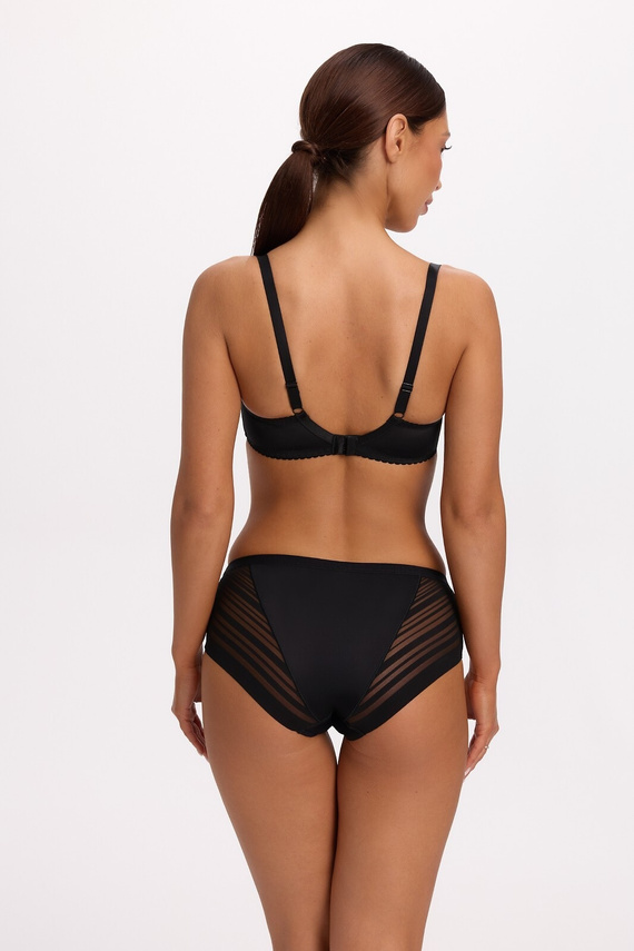 Бюстгальтер Semi Soft Gaia BS 1395 Alicia чорний SS10 з кісточками