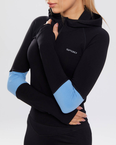 Спортивна кофта жіноча Adapt Spaio, - linchen blue/black